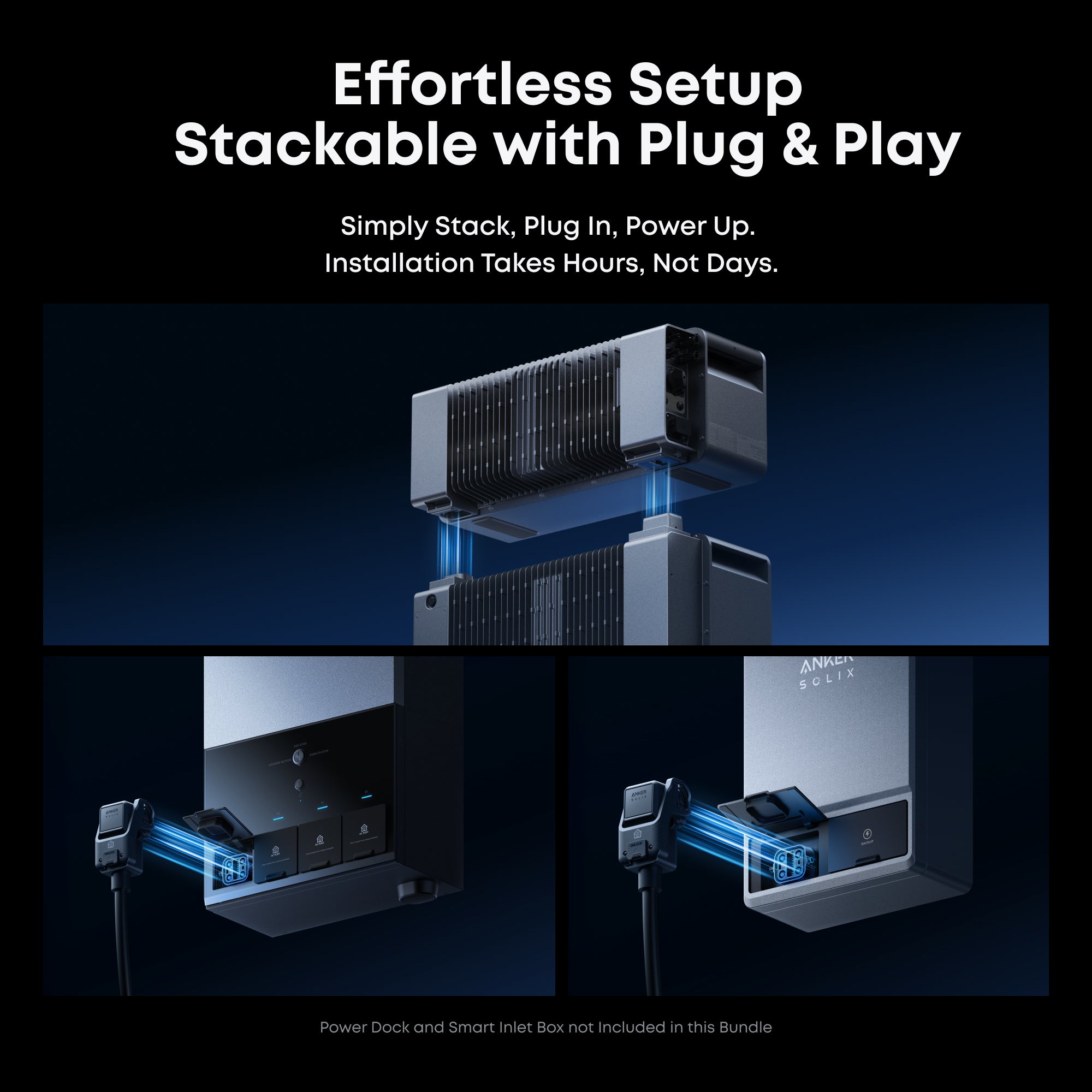 Anker E10 B17E1141 Whole Home Backup System | 6kWh LiFePO4 Battery | 10-30 kW Turbo Output | Smart Grid & Storm-Guard - Image 6