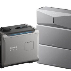 Anker B17E114C E10 Infinite Backup Kit | 12kWh LiFePO4 Battery | 5X Backup Time | Smart Control & Outdoor-Ready