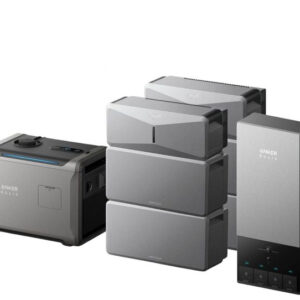 Anker B17E114E 2-Set E10 Automatic Infinite Backup Kit | 24kWh LiFePO4 Battery | 10-30kW Turbo Output | 5X Backup Time | Smart Grid & Storm-Guard