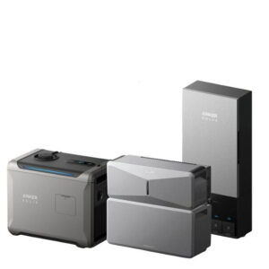 Anker G17E1145 E10 Automatic Infinite Backup Kit | 6kWh LiFePO4 Battery | 10-30kW Turbo Output | 5X Backup Time | Smart Grid & Storm-Guard