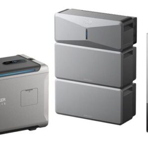 Anker G17E114C E10 Automatic Infinite Backup Kit | 12kWh LiFePO4 Battery | 10-30kW Turbo Output | 5X Backup Time | Smart Grid & Storm-Guard