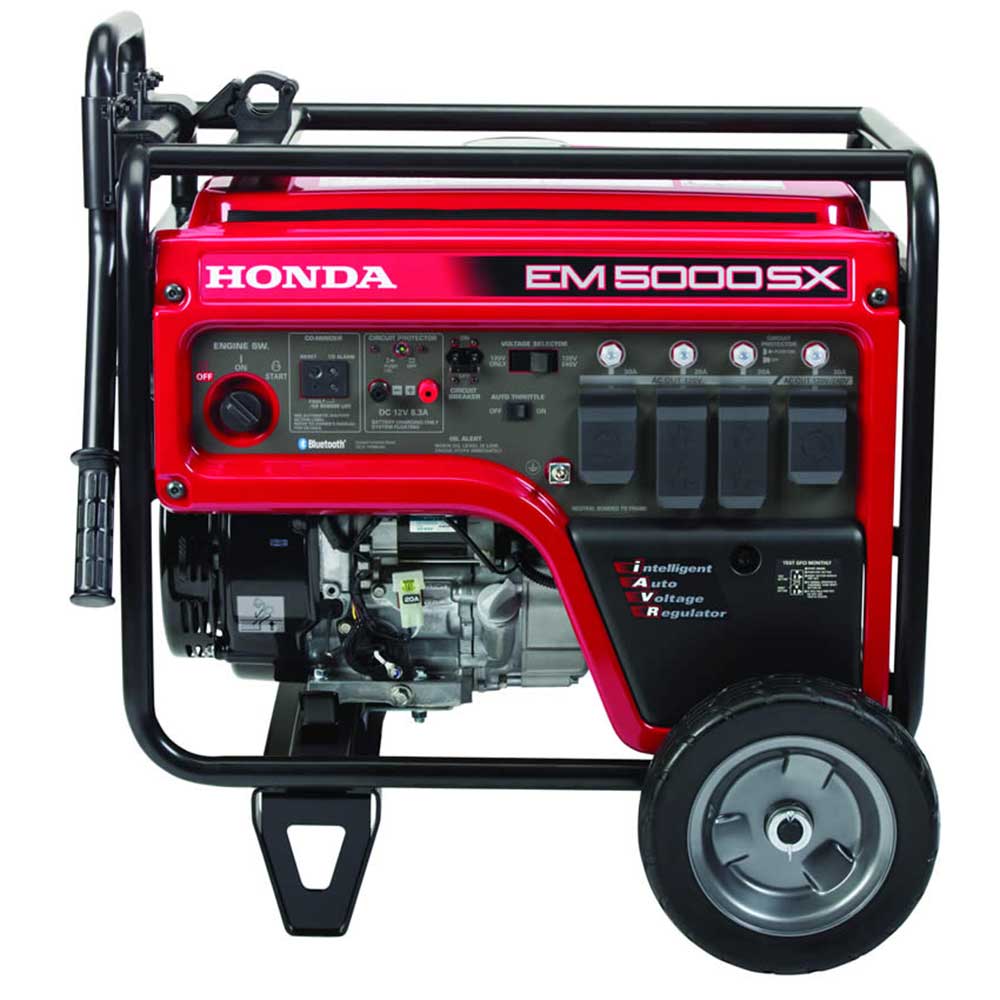 Honda EM5000SXK3AN2 7,000 Peak Watt Electric Start Generator - Image 2