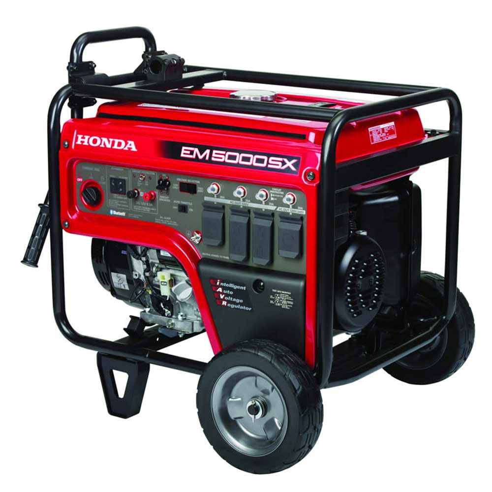 Honda EM5000SXK3AN2 7,000 Peak Watt Electric Start Generator - Image 3
