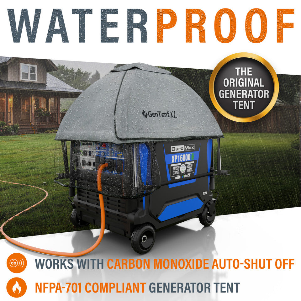 GenTent GTXICSMPBK XL Plus Inverter Kit Maximum Weather Safety - Black - Image 2