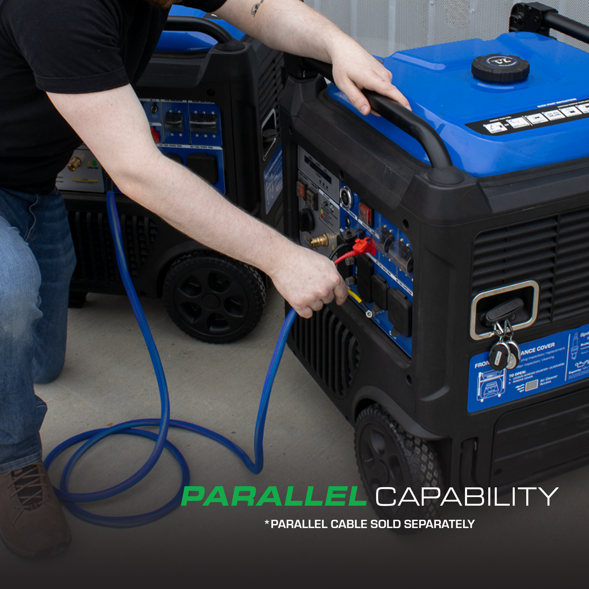 DuroMax XP9500iHT 9,500 Watt Portable Tri Fuel Inverter Generator - Quiet, Low THD - Image 13