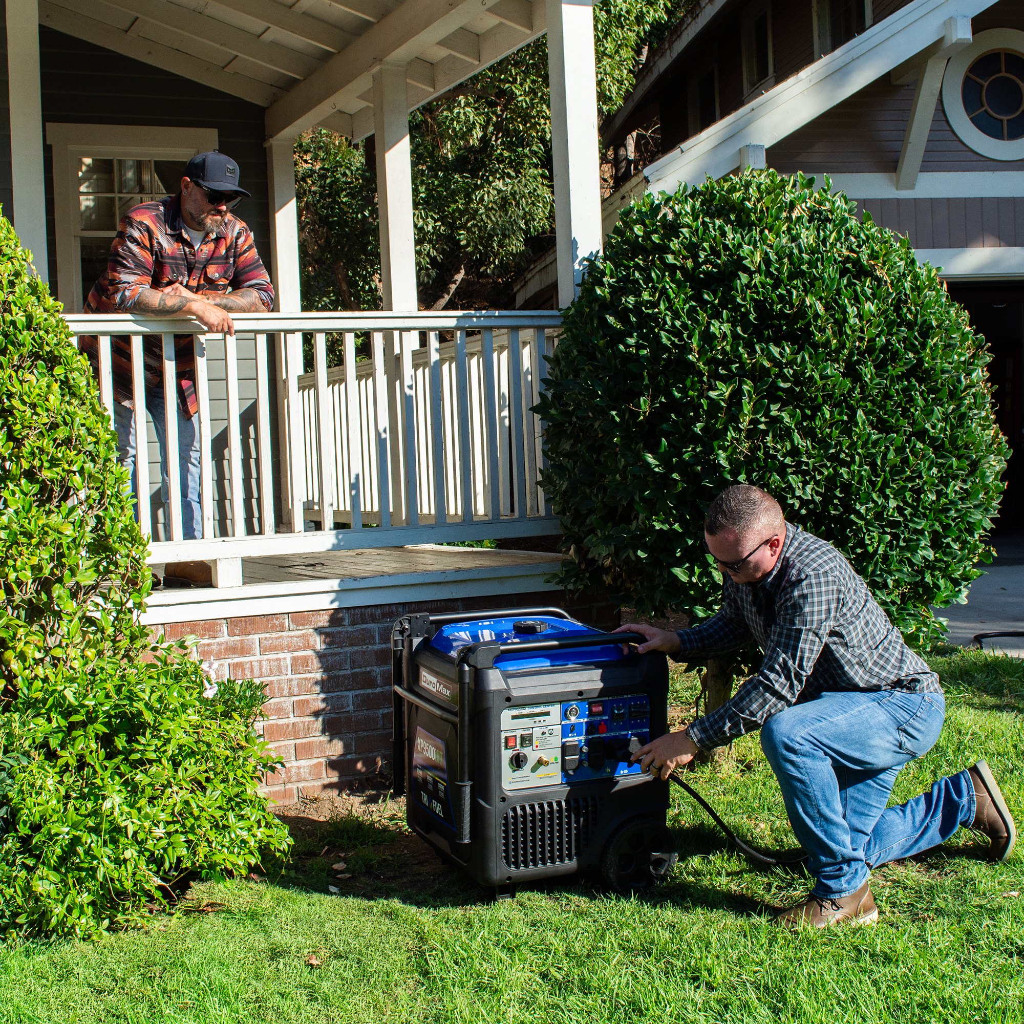 DuroMax XP9500iHT 9,500 Watt Portable Tri Fuel Inverter Generator - Quiet, Low THD - Image 15