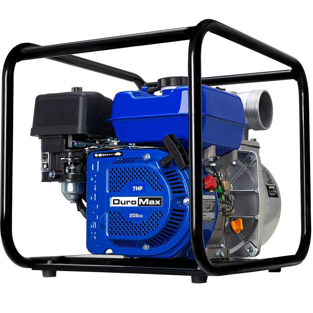 DuroMax XP650WP-SHK 208cc 220 GPM 3" Gas Engine Water Pump Kit - Image 2