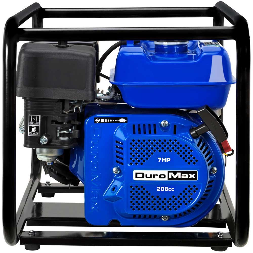DuroMax XP652WP-LHK 208cc 158 GPM 2" Gas Engine Water Pump Kit - Image 4