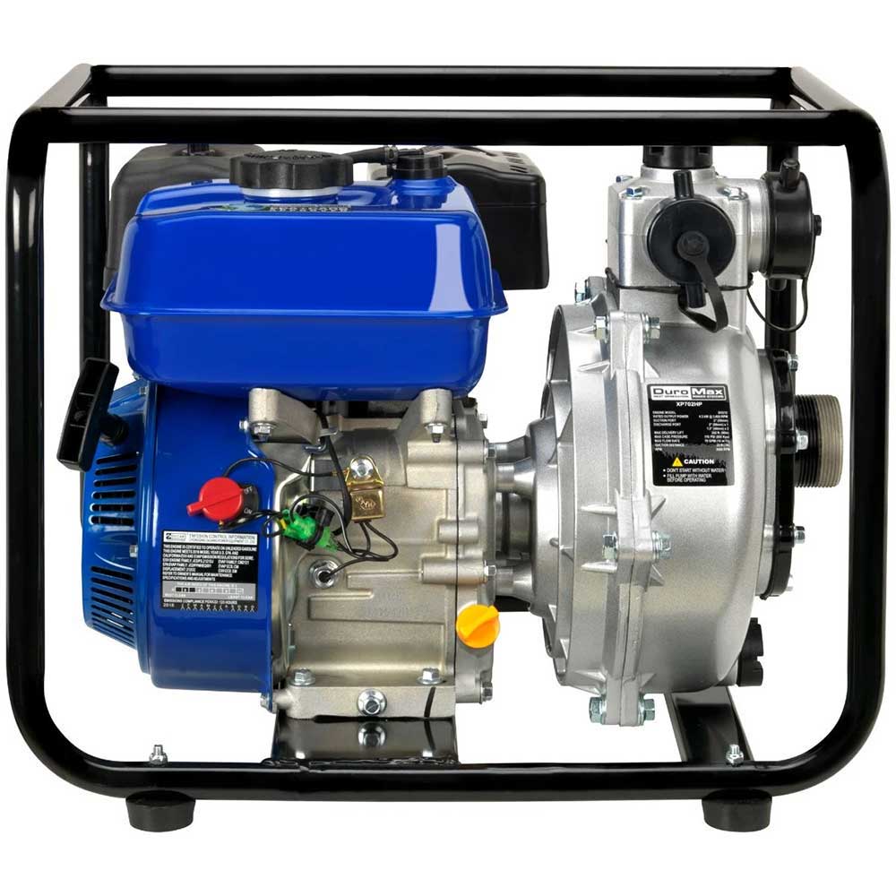 DuroMax XP702HP-LHK 208cc 70 GPM 2" Gas Engine Water Pump Kit - Image 5