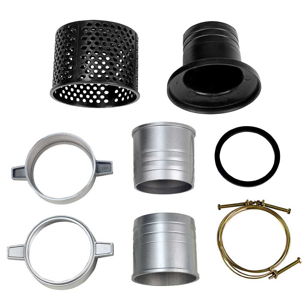 DuroMax XP904WP-SHK 270cc 427 GPM 4" Gas Engine Water Pump Kit - Image 8